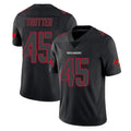 STECN TB.Buccaneers #45 Josiah Trotter Player Black Impact Limited Home Game Stitched Jerseys