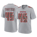 STECN TB.Buccaneers #45 Josiah Trotter Player Gray Atmosphere Fashion Home Game Stitched Jerseys