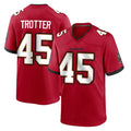 STECN TB.Buccaneers #45 Josiah Trotter Player Red Home Game Stitched Jerseys