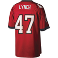 STECN TB.Buccaneers #47 John Lynch Mitchell & Ness Red Legacy Replica Jersey