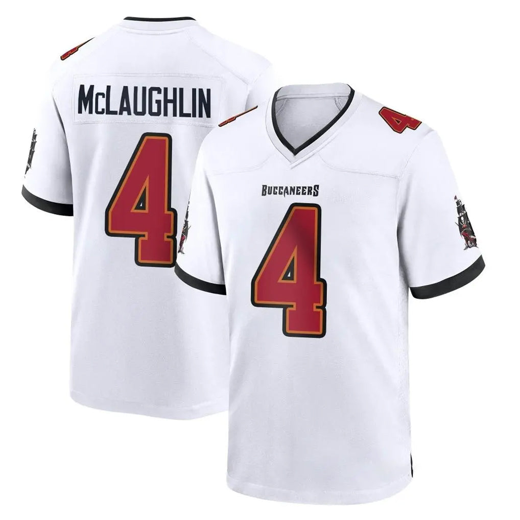 STECN TB.Buccaneers #4 Chase McLaughlin Player White Home Game Stitched Jerseys