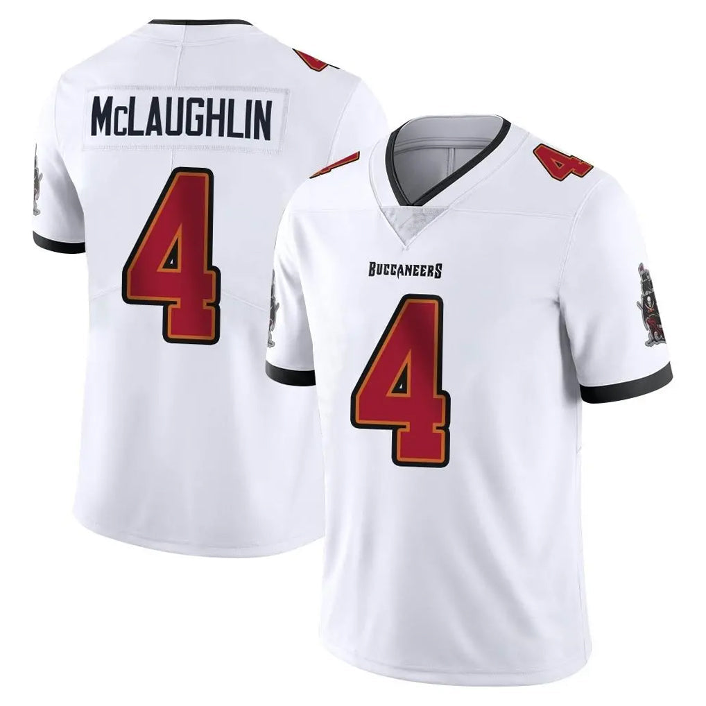 STECN TB.Buccaneers #4 Chase McLaughlin Player White Limited Vapor Untouchable Home Game Stitched Jerseys