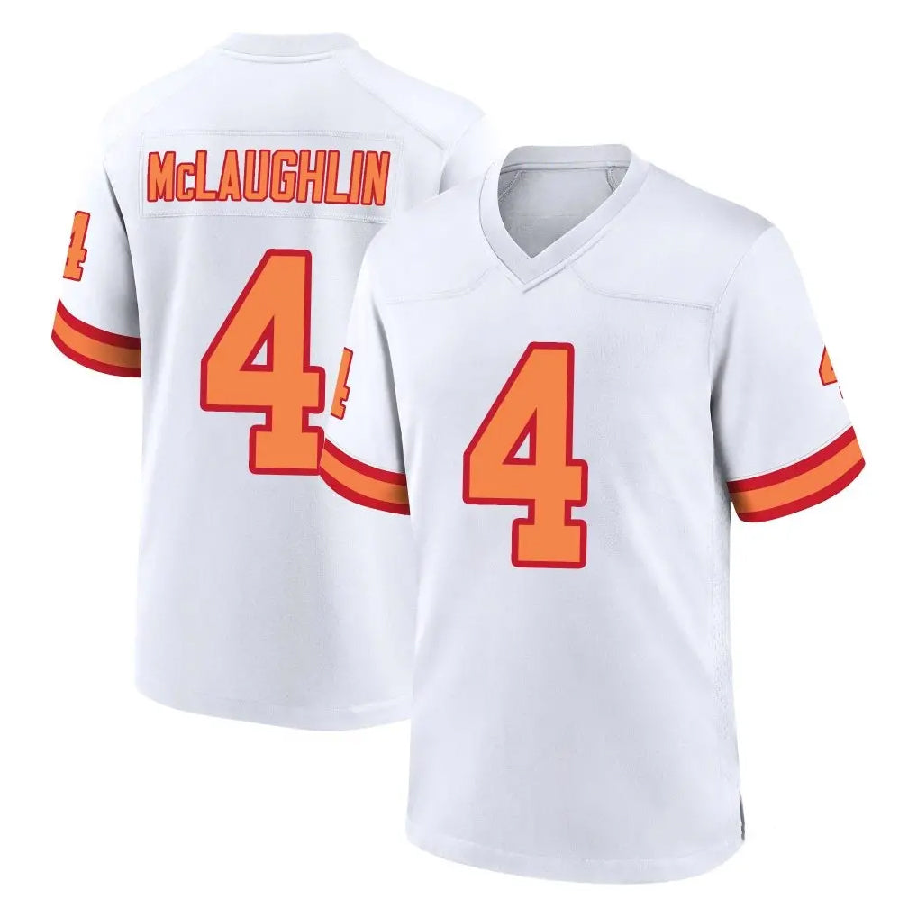 STECN TB.Buccaneers #4 Chase McLaughlin Player White '76 Home Game Stitched Jerseys