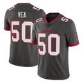 STECN TB.Buccaneers #50 Vita Vea Player Pewter Limited Alternate Vapor Home Game Stitched Jerseys
