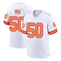 STECN TB.Buccaneers #50 Vita Vea Player White '76 Home Game Stitched Jerseys