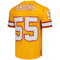 STECN TB.Buccaneers #55 Derrick Brooks Mitchell & Ness Orange Legacy Replica Stitched Puhic Jersey