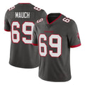STECN TB.Buccaneers #69 Cody Mauch Player Pewter Limited Alternate Vapor Home Game Stitched Jerseys
