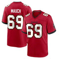 STECN TB.Buccaneers #69 Cody Mauch Player Red Home Game Stitched Jerseys