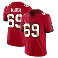 STECN TB.Buccaneers #69 Cody Mauch Player Red Limited Vapor Home Game Stitched Jerseys