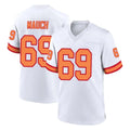 STECN TB.Buccaneers #69 Cody Mauch Player White '76 Home Game Stitched Jerseys