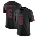 STECN TB.Buccaneers #6 Baker Mayfield Player Black Impact Limited Home Game Stitched Jerseys