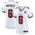STECN TB.Buccaneers #6 Baker Mayfield Player White 50th Anniversary Game Stitched Jerseys