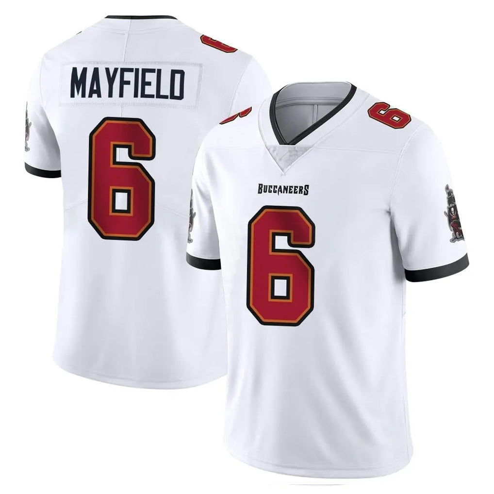 STECN TB.Buccaneers #6 Baker Mayfield Player White Limited Vapor Untouchable Home Game Stitched Jerseys