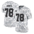 STECN TB.Buccaneers #78 Tristan Wirfs Player Arctic Camo Limited Salute To Service Home Game Stitched Jerseys
