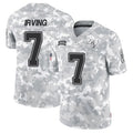 STECN TB.Buccaneers #7 Bucky Irving Player Limited Arctic Camo Stitched Jerseys