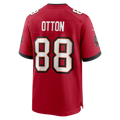 STECN TB.Buccaneers #88 Cade Otton Red Game Player Stitched Jerseys