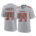 STECN TB.Buccaneers #94 Calijah Kancey Player Gray Atmosphere Fashion Home Game Stitched Jerseys