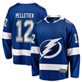 STECN TB.Lightning #12 Jakob Pelletier Blue Home Breakaway Jerseys