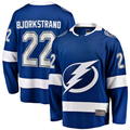 STECN TB.Lightning #22 Oliver Bjorkstrand Blue Home Breakaway Jerseys