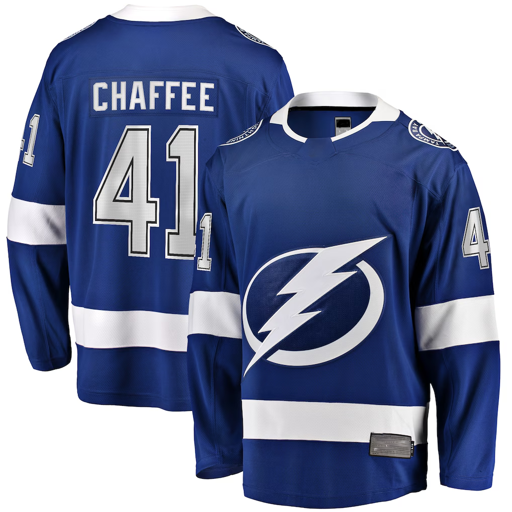 STECN TB.Lightning #41 Nick Cirelli Blue Home Breakaway Player Jerseys