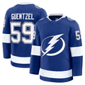 STECN TB.Lightning #59 Jake Guentzel Blue Home Premium Jerseys