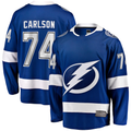 STECN TB.Lightning #74 John Carlson Blue Home Breakaway Jerseys
