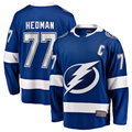 STECN TB.Lightning #77 Victor Hedman Blue Home Captain Patch Breakaway Jerseys