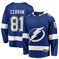 STECN TB.Lightning #81 Erik Cernak Blue Home Breakaway Player Jerseys