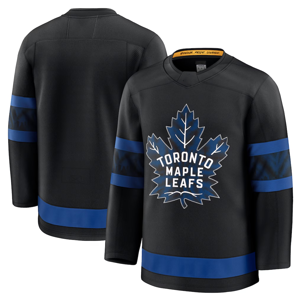 STECN T.Maple Leafs Black Alternate Premium