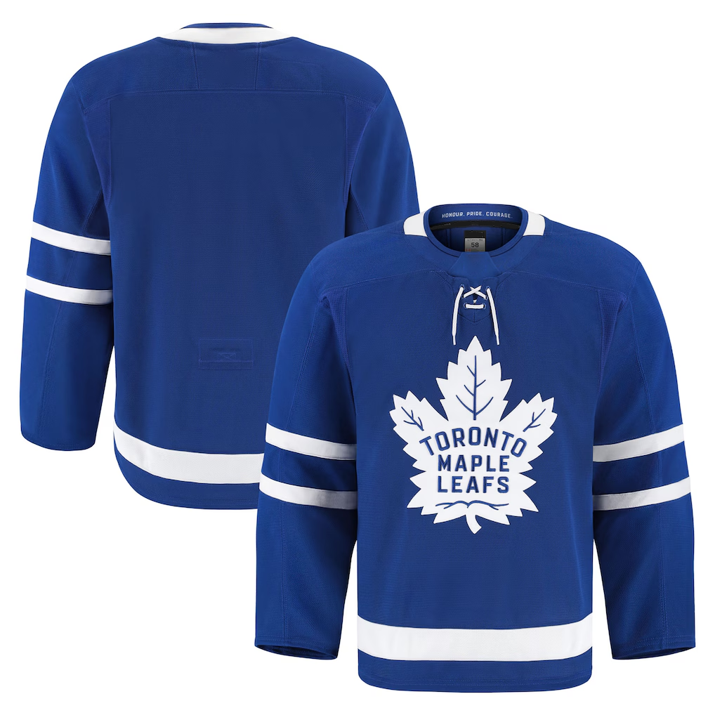 STECN T.Maple Leafs Blue Home Authentic Pro Jerseys
