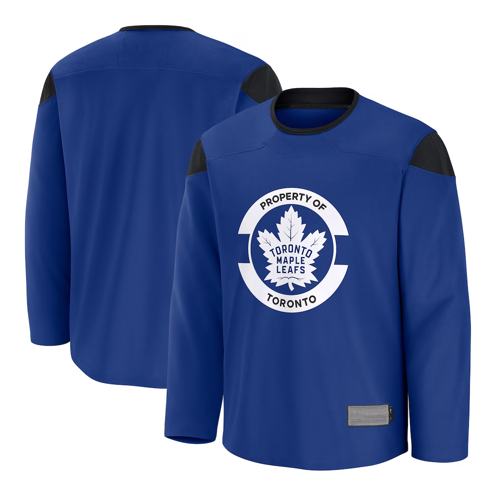 STECN T.Maple Leafs Royal Practice Jerseys