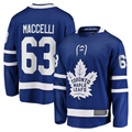 STECN T.Maple Leafs #63 Matias Maccelli Blue Home Breakaway Jerseys