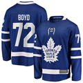 STECN T.Maple Leafs #72 Travis Boyd Blue Home Breakaway Jerseys