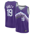 STECN U.Jazz #19 Ace Bailey Fanatics Purple Fast Break Replica Jerseys - Icon Edition