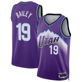 STECN U.Jazz #19 Ace Bailey Purple Swingman Jerseys - Icon Edition