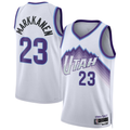 STECN U.Jazz #23 Lauri Markkanen White Swingman Jerseys - Association Edition