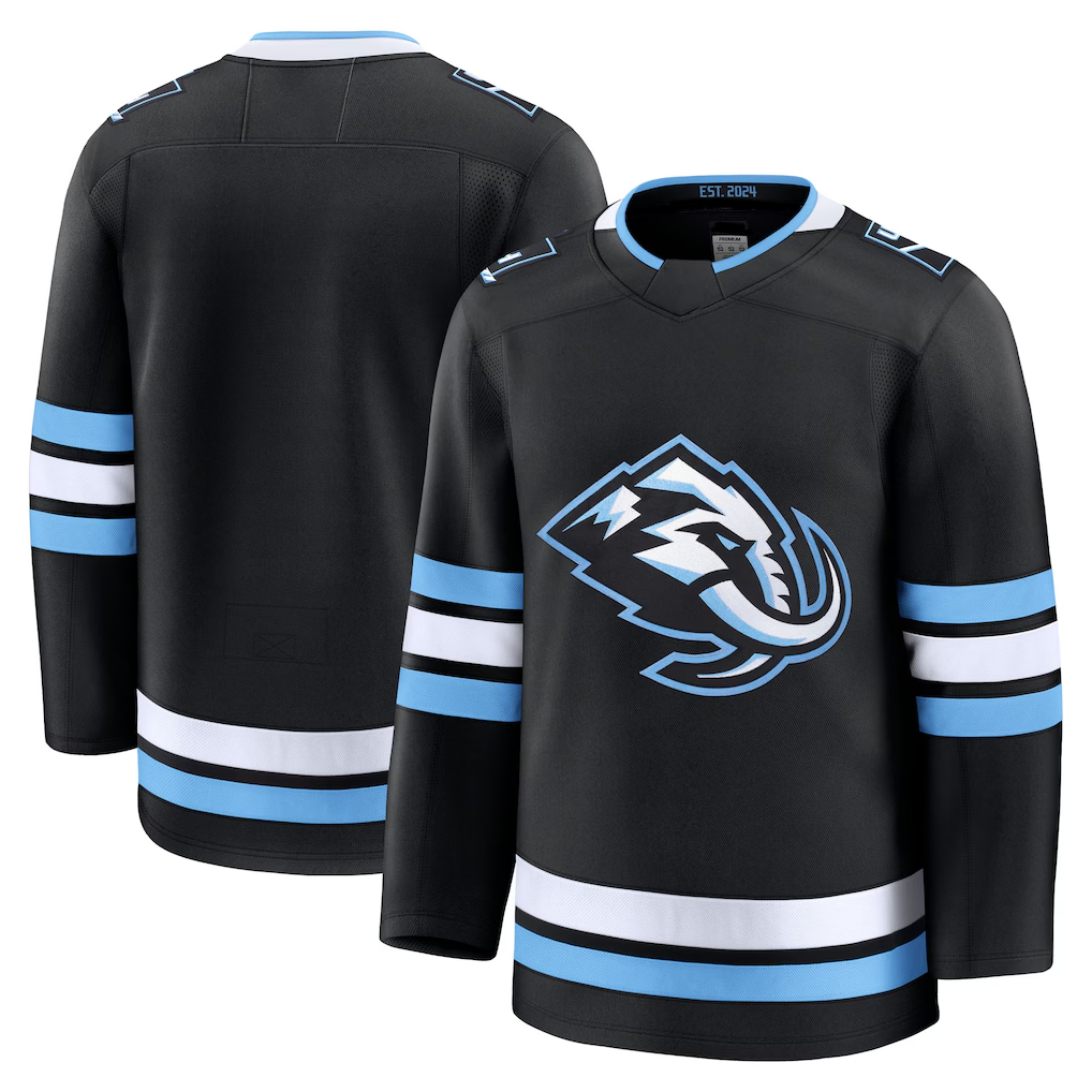 STECN U.Mammoth Black Home Premium Jerseys
