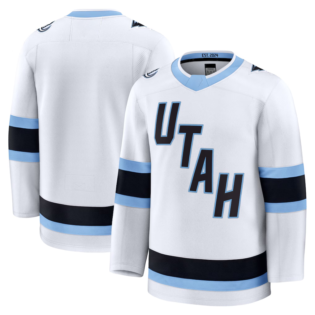 STECN U.Mammoth White Away Premium Jerseys