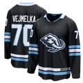 STECN U.Mammoth #70 Karel Vejmelka Black Home Breakaway Jerseys