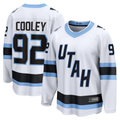 STECN U.Mammoth #92 Logan Cooley White Away Breakaway Player Jerseys
