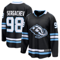 STECN U.Mammoth #98 Mikhail Sergachev Black Home Breakaway Player Jerseys