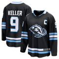 STECN U.Mammoth #9 Clayton Keller Black Home Breakaway Jerseys