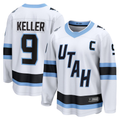 STECN U.Mammoth #9 Clayton Keller White Away Breakaway Player Jerseys