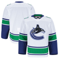 STECN V.Canucks White Away Authentic Pro Jerseys