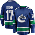 STECN V.Canucks #17 Filip Hronek Blue Home Breakaway Jerseys