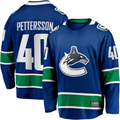 STECN V.Canucks #40 Elias Pettersson Blue Home Breakaway Jerseys