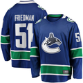 STECN V.Canucks #51 Mark Friedman Blue Home Premier Breakaway Player Jerseys