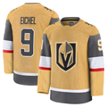 STECN V.Golden Knights #9 Jack Eichel Gold Home Premium Jerseys
