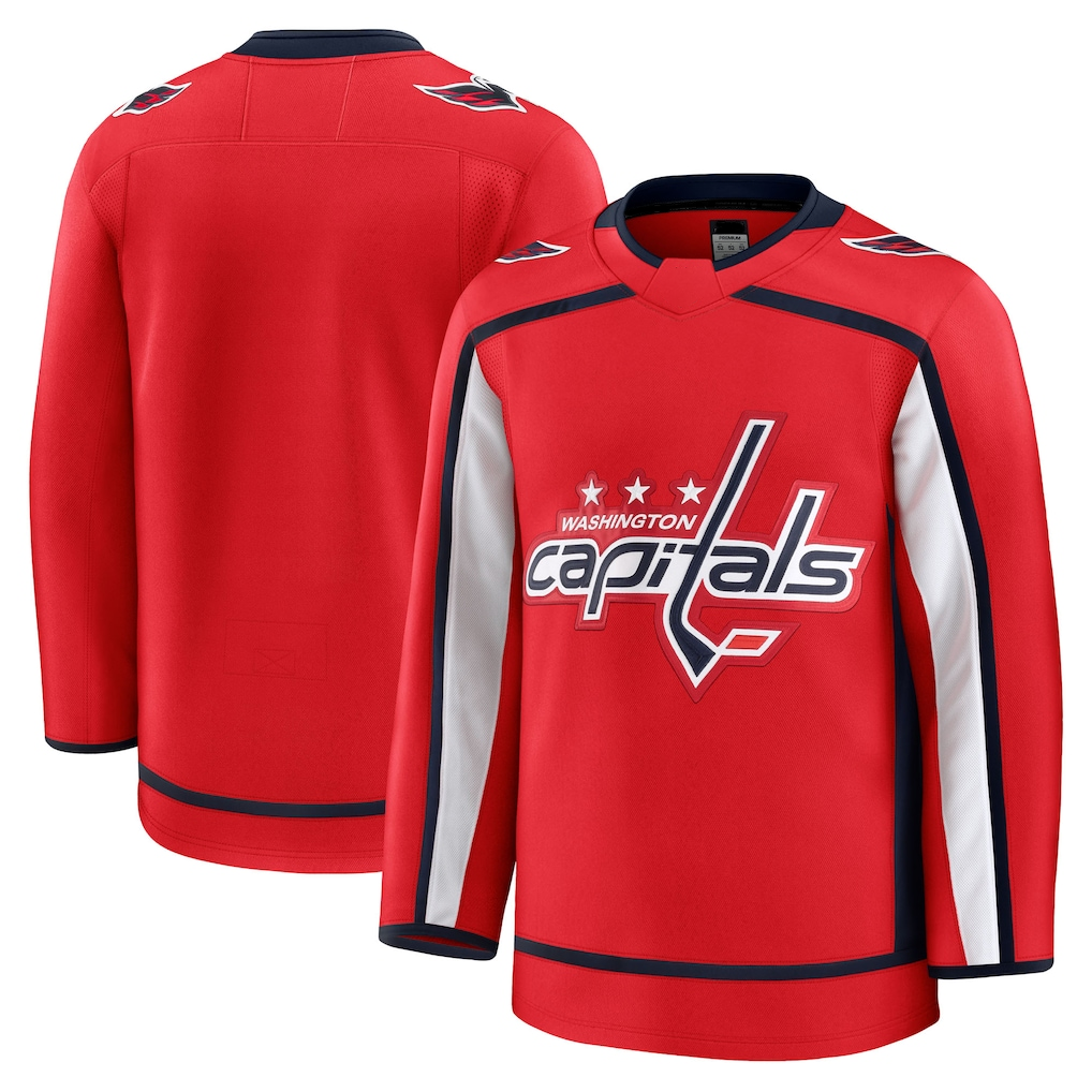 STECN W.Capitals Red Home Premium Jerseys
