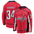 STECN W.Capitals #34 Justin Sourdif Red Home Breakaway Jerseys